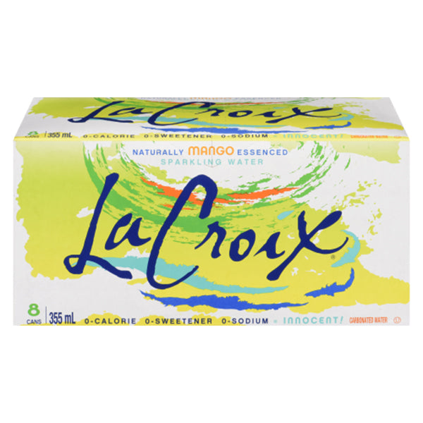 LA CROIX - MANGO FLAVOURED WATER 3x8x355 ML