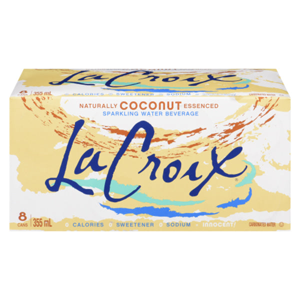 LA CROIX - COCONUT FLAVOURED WATER 8x355 ML