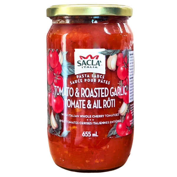 SACLA - TOMATO ROAST GARLIC SAUCE 655ML