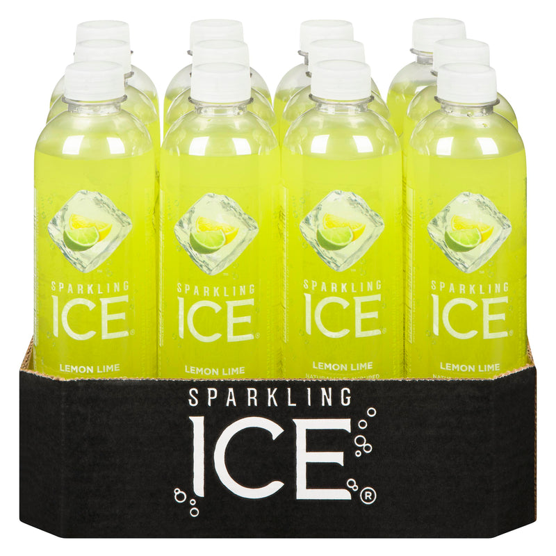 SUN RYPE - SPARKLING ICE LEMON LIME PET 12x503 ML