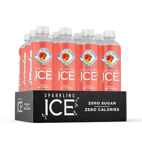 SUN RYPE - SPARKLING ICE PEACH PET 12x503 ML