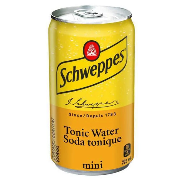 SCHWEPPES - TONIC WATER MINI CANS 6x222 ML