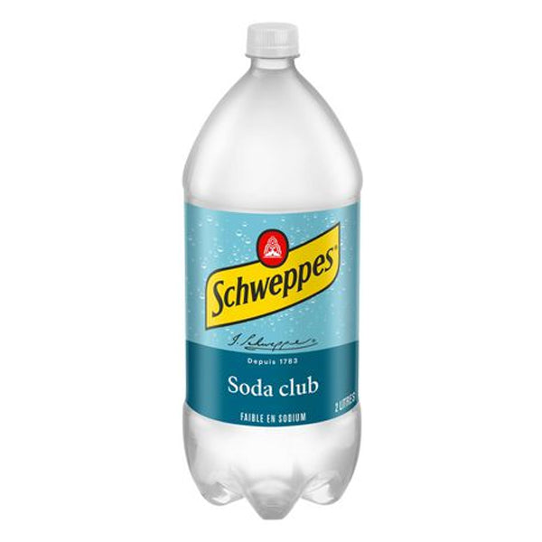 SCHWEPPES - CLUB SODA 2LT