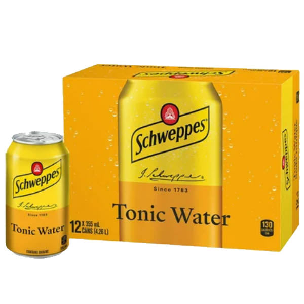 SCHWEPPES - TONIC WATER 12x355ML