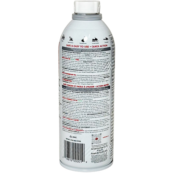 SEAFOAM - MOTOR TREATMENT AUTO/MARINE FOR GAS & DIESEL ENGINES 473ML