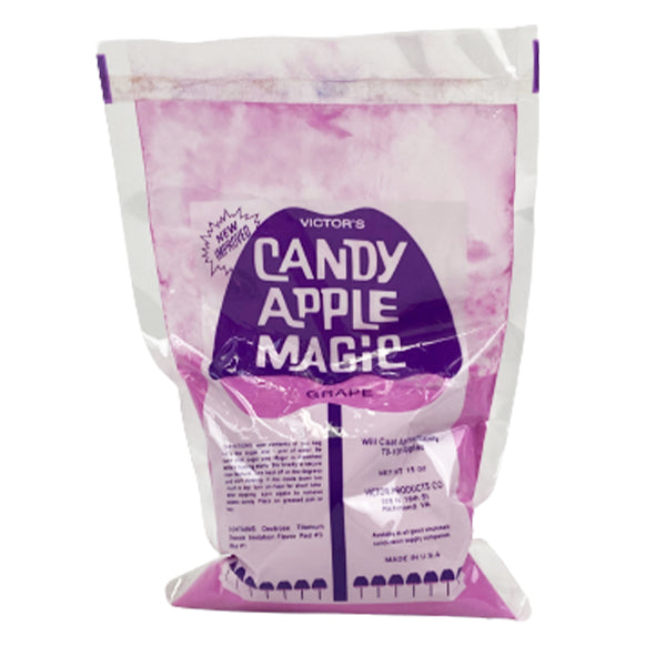 POPPA CORN - GRAPE PURPLE POWDER MIX APPLE MAGIC 15OZ