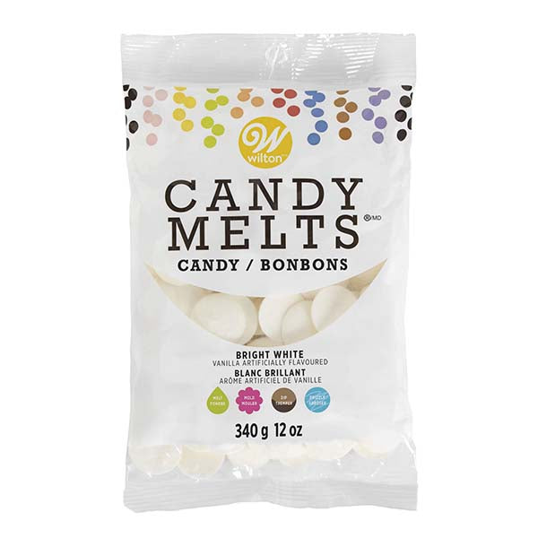 WILTON - CANDY MELTS BRIGHT WHITE 340GR