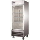 COLDZONE - 25RS-G1 SINGLE DOOR GLASS WITH STEEL BODY 25"