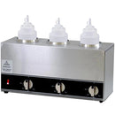 OMCAN - TRIPLE SAUCE BOTTLE WARMER EA