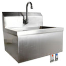 OMCAN - 46319  HAND SINK 10"x14"x5" BOWL 4" GOOSENECK FAUCET