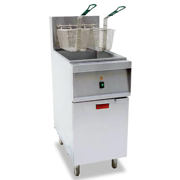 OMCAN - 47739 ELECTRIC FLOOR DEEP FRYER 40Lb 240v 40LB