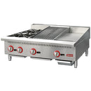 OMCAN - COUNTERTOP 36" HOT PLATE CHARBROILER GRIDDLE 48086 -NG