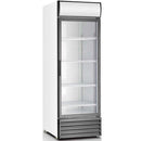 COOLASONIC - P500WA SINGLE SWING GLASS DOOR REFRIGERATOR 28"W