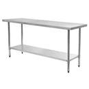 OMEGA - 18x24 STAINLESS STEEL ECONOMY WORK TABLE TSW1824E EA
