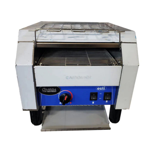 OMNI - CONVEYOR HEAVY DUTY STAINLESS STEEL TOASTER EA