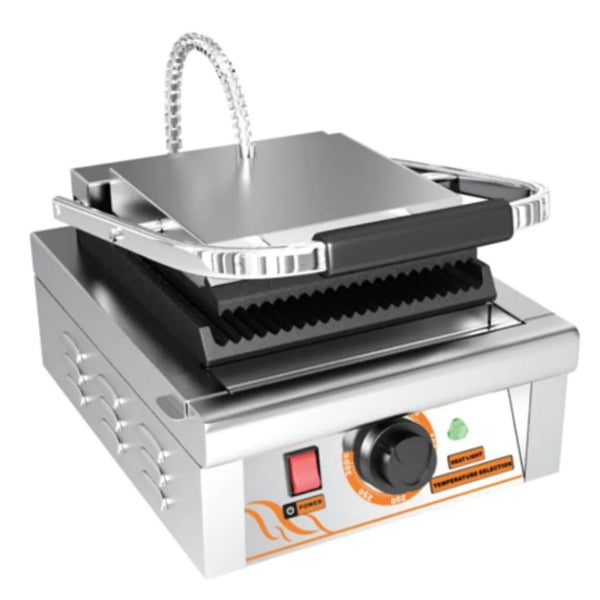 OMEGA - 9"x9"SINGLE PANINI GRILL ZDP-81A EA