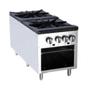 OMEGA - ATSP-18-2 18" NATURAL GAS DOUBLE  BURNER STCK POT EA