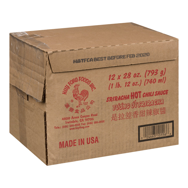 HUY FONG - SRIRACHA HOT CHILI SAUCE 714 ML