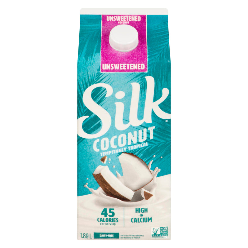 SILK - COCONUT UNSWEETENED ORIGINAL 1.89LT