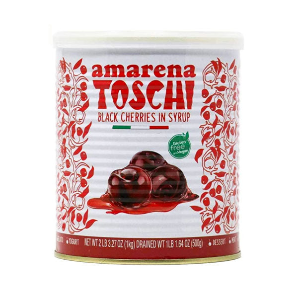 TOSCHI - AMARENA CHERRIES IN SYRUP 1KG