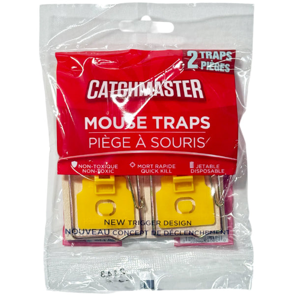 CATCHMASTER - CM 2PK SMALL WOODEN MOUSE TRAP EA