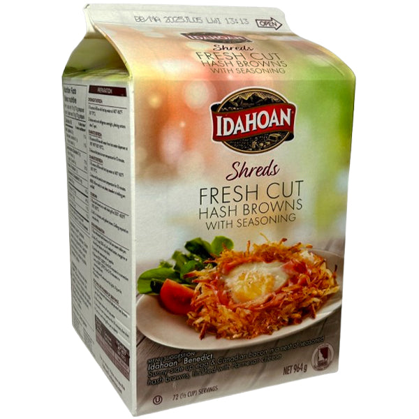 IDAHOAN - HASHBROWNS FRESH CUT 964GR