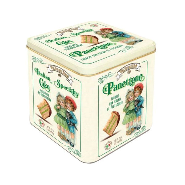 VALENTINO - PANETTONE TIN PISTACHIO FILLING 500GR