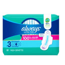 ALWAYS - ULTRA THIN 3 EXTRA SUPER LONG W/FLEXI WING 17CT