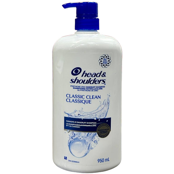 HEAD & SHOULDERS - CLASSIC CLEAN SHAMPOO 950ML