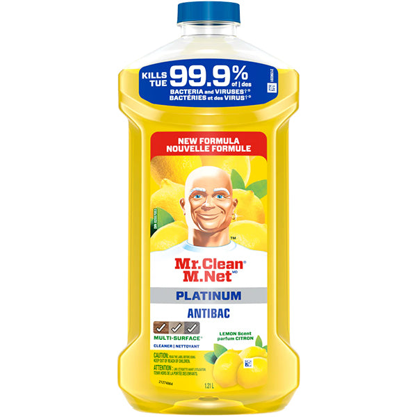 MR CLEAN - PLATINUM ANTIBAC LEMON 1.21 LT