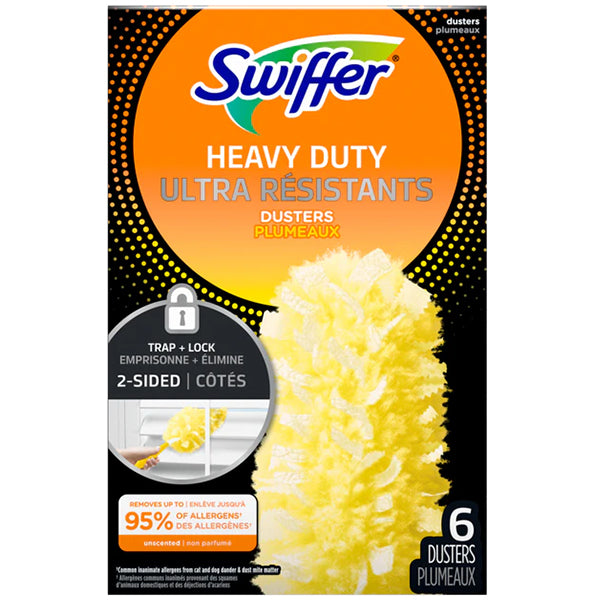 SWIFFER - HEAVY DUTY DUSTER UNSCENTED 6 CT