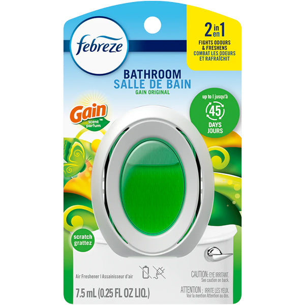 FEBREZE - BATHROOM GAIN ORIGINAL AIR FRESHENER 7.5 ML