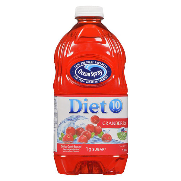 OCEAN SPRAY - DIET CRANBERRY JUICE 1.89LT