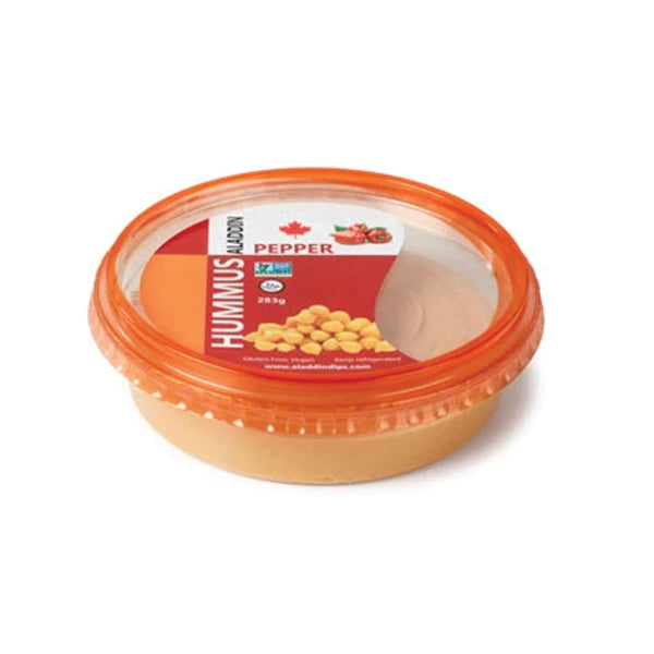 ALADDIN DIPS - RED PEPPER HUMMUS DIP 283GR