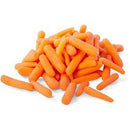 VEGETABLES - CARROTS PEELED MINI BAG 1LB