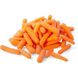 VEGETABLES - CARROTS PEELED  MINI 1LB