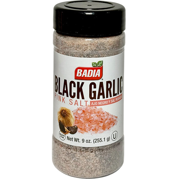 BADIA - BLACK GARLIC PINK SALT SHAKERS 8OZ