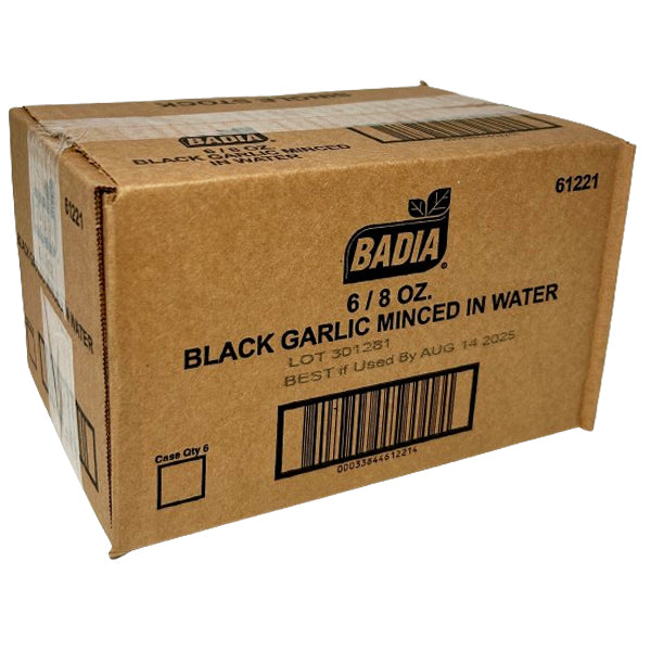 BADIA - MINCED BLACK GARLIC IN WATER 6x226 GR