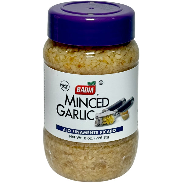 BADIA - MINCED GARLIC IN WATER 12x8 OZ