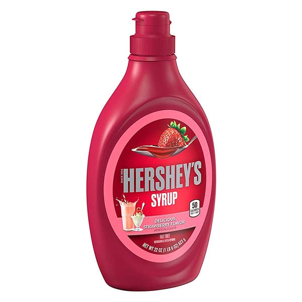 HERSHEY - SYRUP STRAWBERRY FLAVOUR 623GR