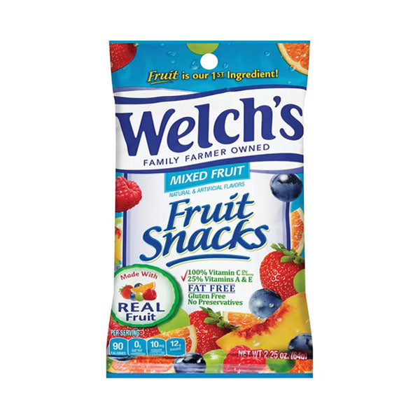 WELCH'S - MIXED FRUIT SNACKS 60GR
