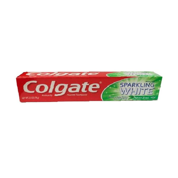 COLGATE - SPARKLING WHITE MINT TOOTHPASTE 70GR