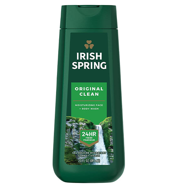 IRISH - SPRING ORIGINAL CLEAN MOISTURIZING FACE + BODY WASH 591ML