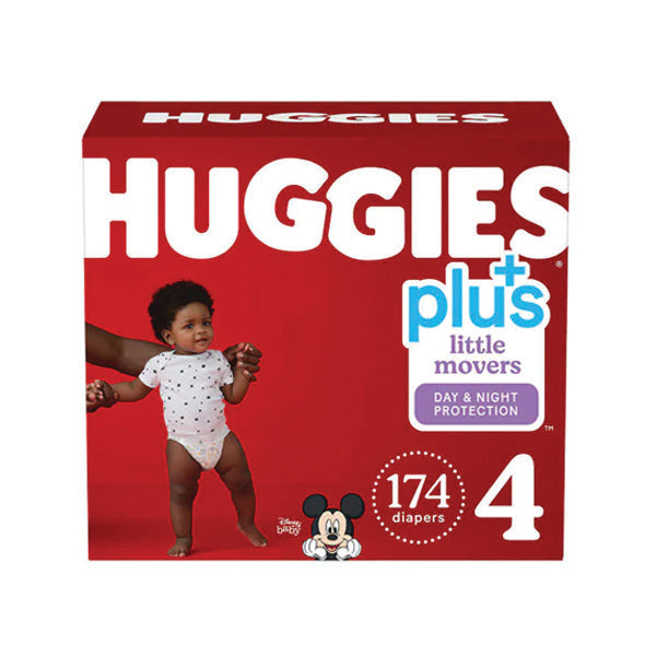 HUGGIES - DIAPER SIZE 4 174PK