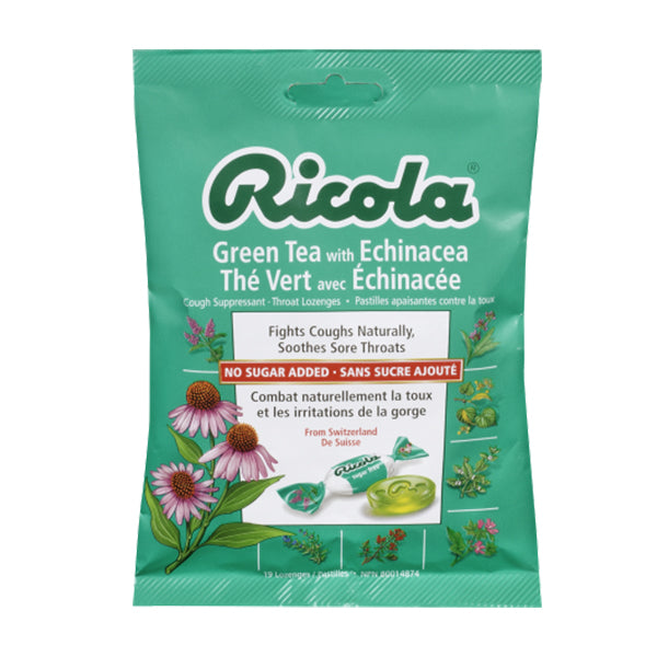 RICOLA - GREEN TEA WITH ECHINACEA BAG 75GR