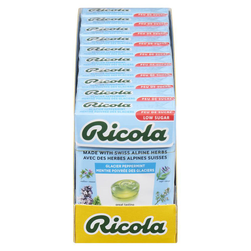 RICOLA - BOX PEPPERMINT 10x45 GR