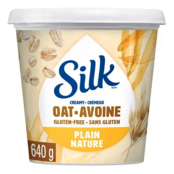 SILK - CREAMY OAT PLAIN  YOGURT 640GR