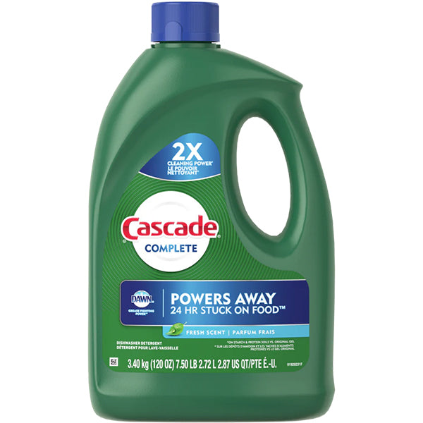 CASCADE - GEL COMPLETE FRESH SCENT 2.72LT