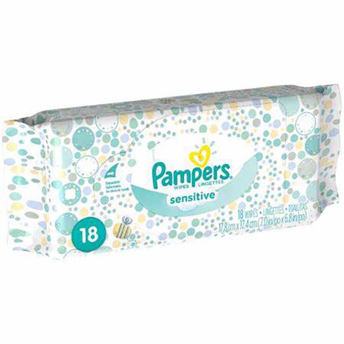 PAMPERS - WIPES SENSITIVE 16EA