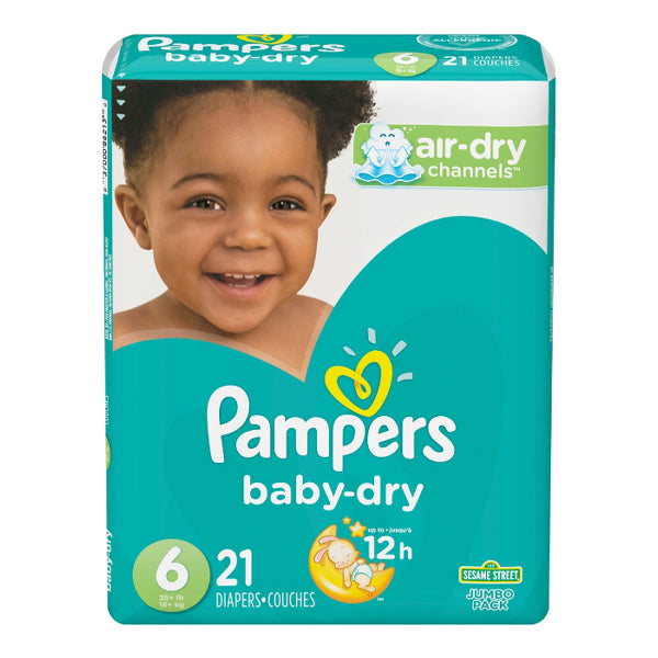 P & G - PAMPER BABY DRY SIZE 6 21CT